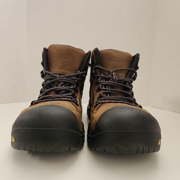 KEEN Utility Mens Work Boots, Bison/Ensign Blue, 14 US main image 11